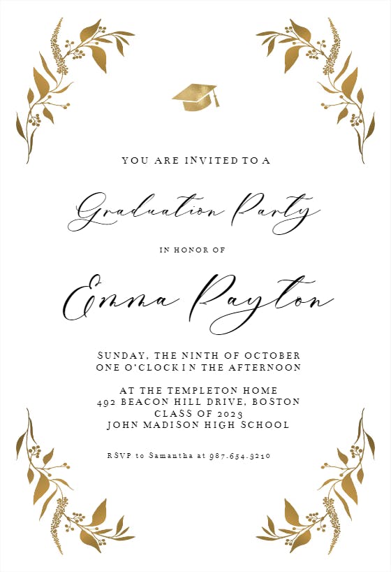 tiny-gold-botanical-graduation-party-invitation-template-free